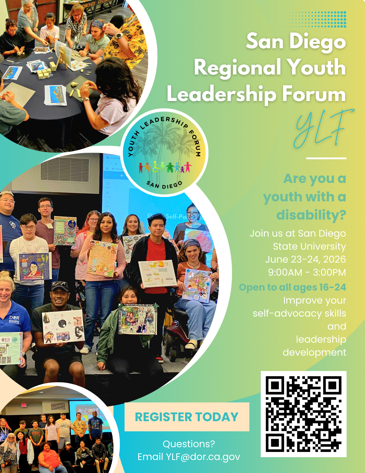San Diego Regional YLF Event 2026 Flyer